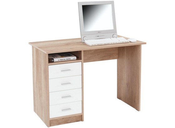 Pisaći Stol Radni Stol - boje hrasta, Moderno, drvni materijal (105/74/50,5cm) Pisaći Stol Radni Stol - boje hrasta, Moderno, drvni materijal (105/74/50,5cm)