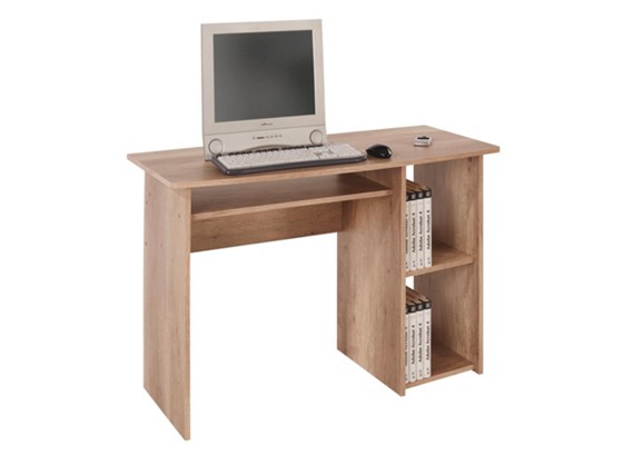 Písací Stôl Remus - farby dubu, Moderný, drevený materiál (110/74/50cm) Písací Stôl Remus - farby dubu, Moderný, drevený materiál (110/74/50cm)