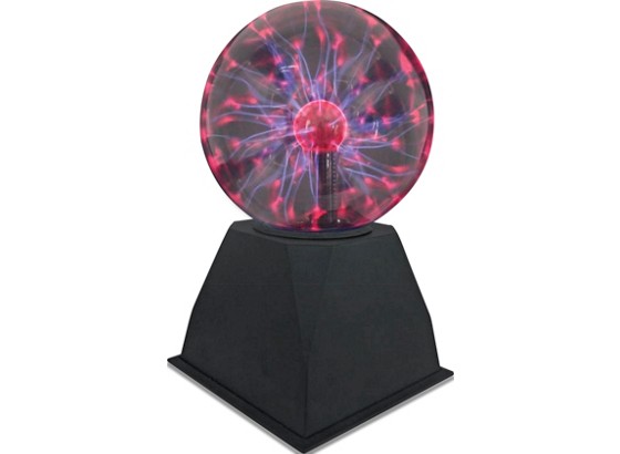 Plasmaball Moritz - Schwarz, MODERN, Kunststoff (12,7cm) - LUCA BESSONI Plasmaball Moritz - Schwarz, MODERN, Kunststoff (12,7cm) - LUCA BESSONI