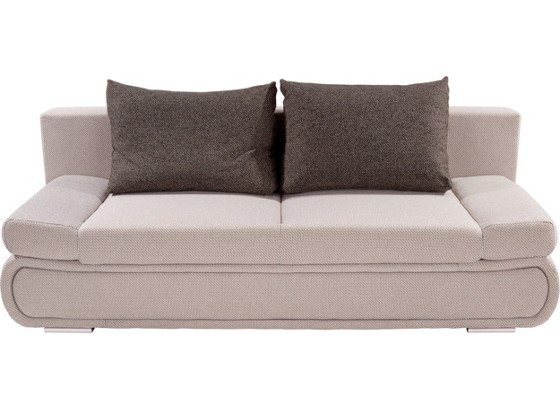 Pohovka Faro - hnědá/béžová, Moderní, textil (200/73/96cm) Pohovka Faro - hnědá/béžová, Moderní, textil (200/73/96cm)