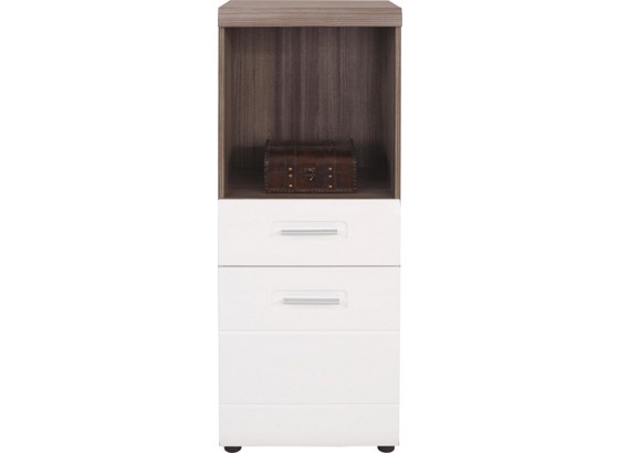 Polc Avensis - fehér, modern, fa (50/120/37cm) - LUCA BESSONI Polc Avensis - fehér, modern, fa (50/120/37cm) - LUCA BESSONI