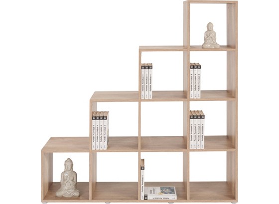 Polc Pisa - tölgy színű, modern, fa (149/150/35cm) Polc Pisa - tölgy színű, modern, fa (149/150/35cm)