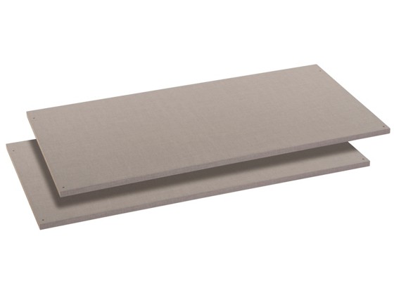 Polica Polica - siva, Konvencionalno, drvni materijal (110/50cm) Polica Polica - siva, Konvencionalno, drvni materijal (110/50cm)
