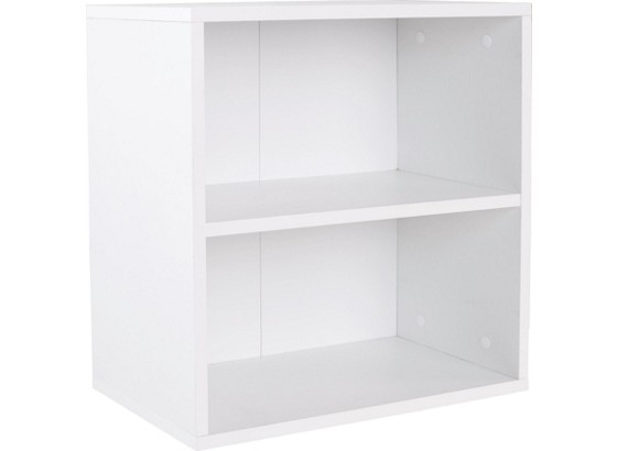 Polica Zidna Polica Zidna - bijela, Moderno, drvni materijal (50/50/26cm) Polica Zidna Polica Zidna - bijela, Moderno, drvni materijal (50/50/26cm)