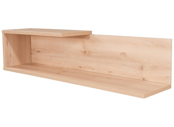 Polica Zidna Polica Zidna - boje bukve, Moderno, drvni materijal (128/28/25cm) Polica Zidna Polica Zidna - boje bukve, Moderno, drvni materijal (128/28/25cm)