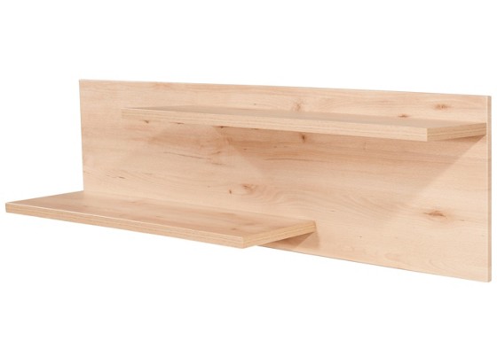 Polica Zidna Polica Zidna - boje bukve, Moderno, drvni materijal (125/35/25cm) Polica Zidna Polica Zidna - boje bukve, Moderno, drvni materijal (125/35/25cm)