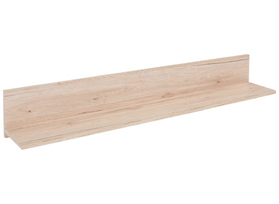 Polica Zidna Polica Zidna - boje hrasta, Moderno, drvo (128/18/20cm) Polica Zidna Polica Zidna - boje hrasta, Moderno, drvo (128/18/20cm)