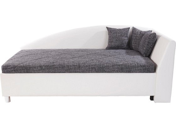 Polsterbett Andrew - Silberfarben, MODERN, Textil (110/200cm) Polsterbett Andrew - Silberfarben, MODERN, Textil (110/200cm)