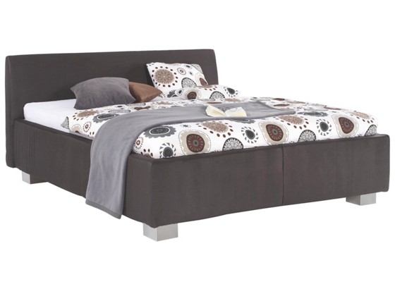 Polsterbett Zoom Comfort - Grau, MODERN, Textil (180/200cm) Polsterbett Zoom Comfort - Grau, MODERN, Textil (180/200cm)