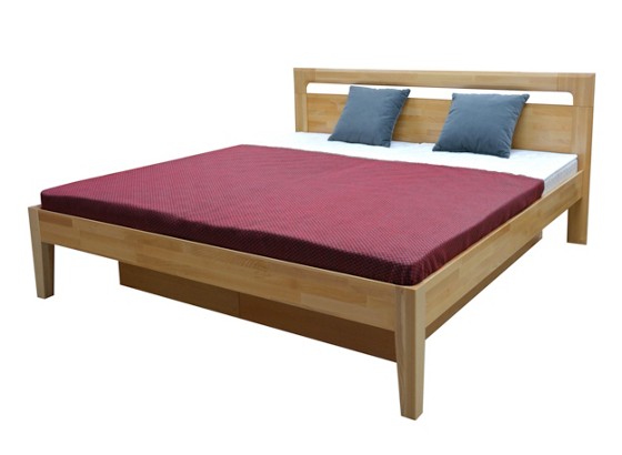 Posteľ Luna 2 - Romantický / Vidiecky, drevo (166/206/96cm) Posteľ Luna 2 - Romantický / Vidiecky, drevo (166/206/96cm)