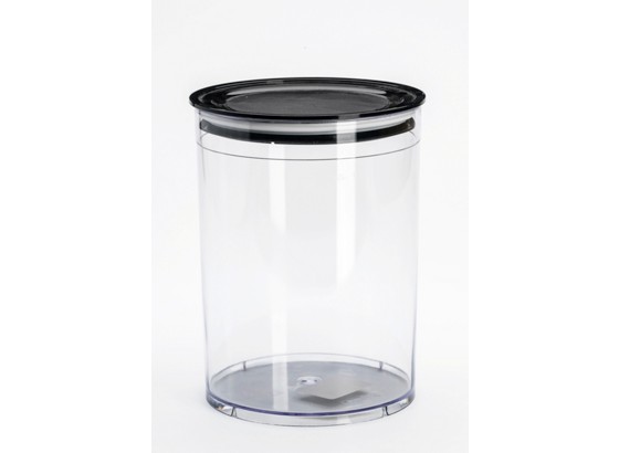 Posuda Za Kavu 2061 06 - transparentno/crna, Konvencionalno, plastika (2l) - PLAST 1 Posuda Za Kavu 2061 06 - transparentno/crna, Konvencionalno, plastika (2l) - PLAST 1