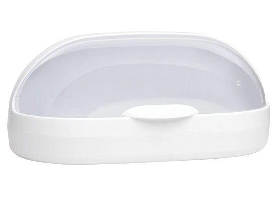 Posuda Za Kruh Calvin - bijela/prozirno, Konvencionalno, plastika (36/18/16,8cm) - OMBRA Posuda Za Kruh Calvin - bijela/prozirno, Konvencionalno, plastika (36/18/16,8cm) - OMBRA