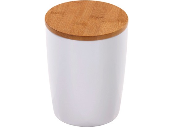 Posuda Za Zalihe Julitta - bijela/natur, Konvencionalno, drvo/keramika (13/17cm) Posuda Za Zalihe Julitta - bijela/natur, Konvencionalno, drvo/keramika (13/17cm)