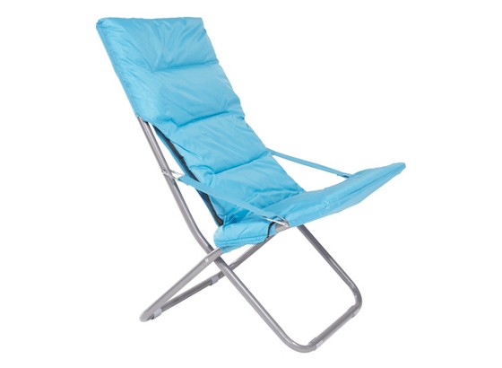 Preklopna Stolica Lisa - plava, Konvencionalno, metal/tekstil (77/95/60cm) - OMBRA Preklopna Stolica Lisa - plava, Konvencionalno, metal/tekstil (77/95/60cm) - OMBRA