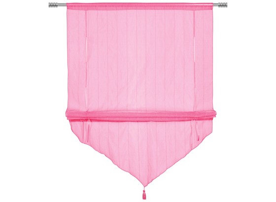 Raffrollo Sonja - Blau/Pink, MODERN, Textil (60/140cm) - LUCA BESSONI Raffrollo Sonja - Blau/Pink, MODERN, Textil (60/140cm) - LUCA BESSONI