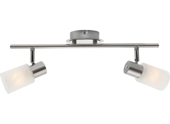 Reflektor Elke - bijela/boje kroma, Konvencionalno, staklo/metal (41,5cm) - OMBRA Reflektor Elke - bijela/boje kroma, Konvencionalno, staklo/metal (41,5cm) - OMBRA