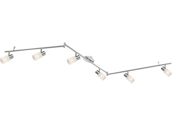 Reflektor Elke - bijela/boje kroma, Konvencionalno, staklo/metal (216cm) - OMBRA Reflektor Elke - bijela/boje kroma, Konvencionalno, staklo/metal (216cm) - OMBRA