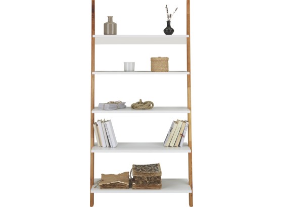 Regal Durham - bijela/natur boje, Moderno, drvni materijal/drvo (85/170/40cm) - MÖMAX modern living Regal Durham - bijela/natur boje, Moderno, drvni materijal/drvo (85/170/40cm) - MÖMAX modern living