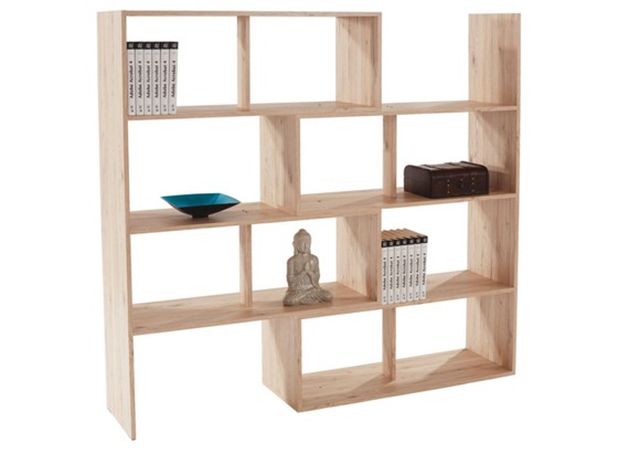 Regal Erich - Eichefarben, MODERN, Holzwerkstoff (154/146,5/33,4cm) Regal Erich - Eichefarben, MODERN, Holzwerkstoff (154/146,5/33,4cm)
