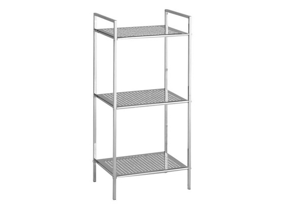 Regal Kupaonski Regal Kupaonski - boje kroma, Moderno, metal (38/84/30cm) Regal Kupaonski Regal Kupaonski - boje kroma, Moderno, metal (38/84/30cm)