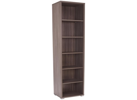Regál Na Zložky Profi - tmavohnedá, Moderný, drevený materiál (50/220/35cm) - OMBRA Regál Na Zložky Profi - tmavohnedá, Moderný, drevený materiál (50/220/35cm) - OMBRA