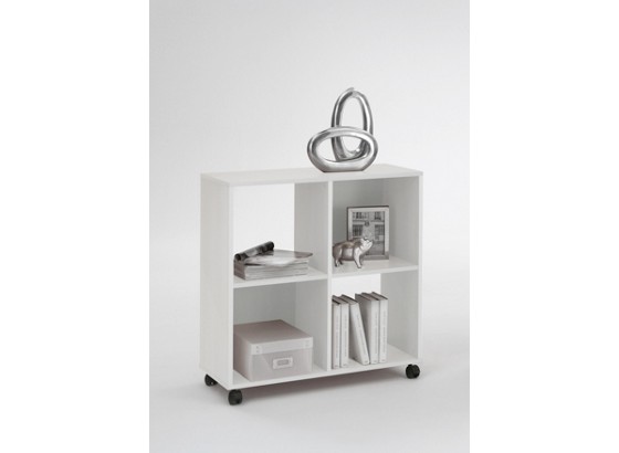 Regál Sprint - bílá, Moderní, dřevěný materiál/umělá hmota (72/78/33cm) Regál Sprint - bílá, Moderní, dřevěný materiál/umělá hmota (72/78/33cm)