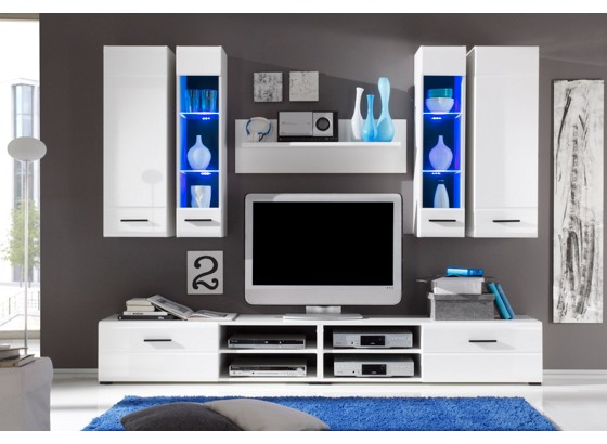 Regal Za Dnevni Boravak Regal Za Dnevni Boravak - bijela, Moderno, drvni materijal (240/190/45cm) Regal Za Dnevni Boravak Regal Za Dnevni Boravak - bijela, Moderno, drvni materijal (240/190/45cm)