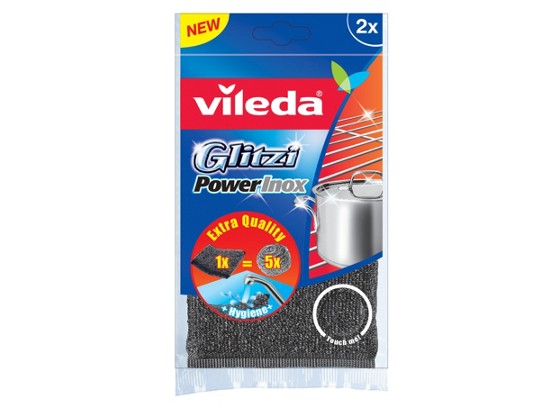 Reinigungsset Vileda Glitzi - KONVENTIONELL, Metall (11.5/24.5/2cm) - VILEDA Reinigungsset Vileda Glitzi - KONVENTIONELL, Metall (11.5/24.5/2cm) - VILEDA