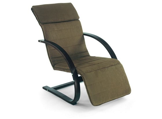 Relax Szék Lábtartóval - modern, textil/fa (67/55/98cm) Relax Szék Lábtartóval - modern, textil/fa (67/55/98cm)