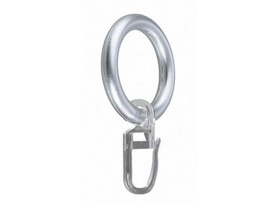 Ringe 10 Stück - Silberfarben, KONVENTIONELL, Kunststoff Ringe 10 Stück - Silberfarben, KONVENTIONELL, Kunststoff