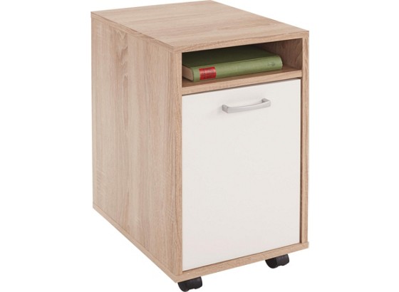 Rollcontainer Laurenc - Eichefarben, MODERN, Holz/Kunststoff (33/59,5/38cm) Rollcontainer Laurenc - Eichefarben, MODERN, Holz/Kunststoff (33/59,5/38cm)