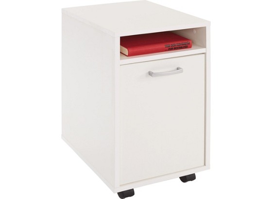 Rollcontainer Laurenc - Weiß, MODERN, Holz/Kunststoff (33/59,5/38cm) Rollcontainer Laurenc - Weiß, MODERN, Holz/Kunststoff (33/59,5/38cm)