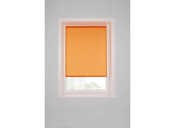 Rollo Beate - Orange, KONVENTIONELL, Textil (80/160cm) Rollo Beate - Orange, KONVENTIONELL, Textil (80/160cm)