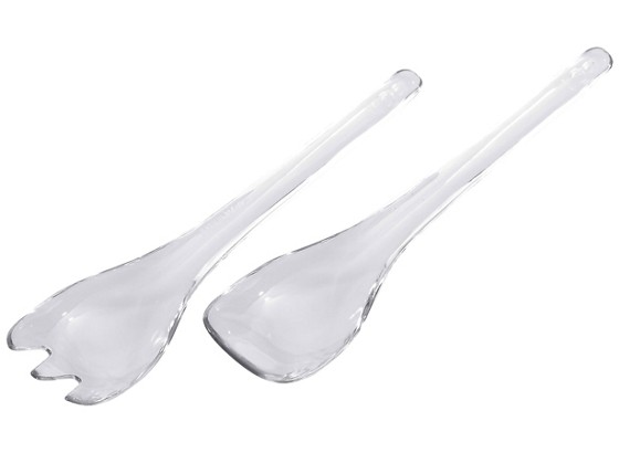 Salatbesteck Probus - Klar, KONVENTIONELL, Kunststoff (27cm) Salatbesteck Probus - Klar, KONVENTIONELL, Kunststoff (27cm)