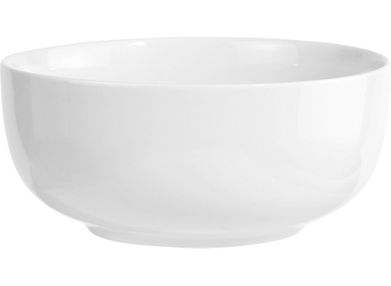 Salatschüssel Felicia - Weiß, KONVENTIONELL, Keramik (21cm) - OMBRA Salatschüssel Felicia - Weiß, KONVENTIONELL, Keramik (21cm) - OMBRA