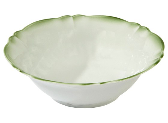 Salatschüssel Inga - Grün, KONVENTIONELL, Keramik (26cm) Salatschüssel Inga - Grün, KONVENTIONELL, Keramik (26cm)