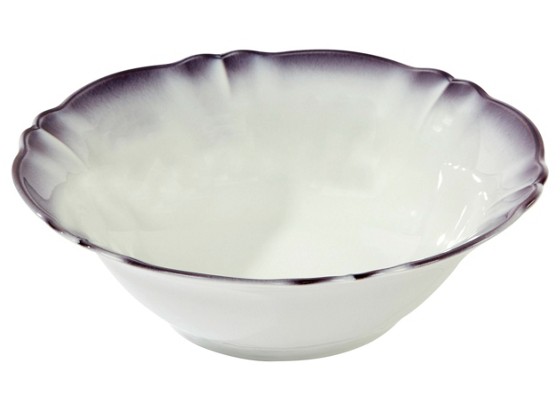 Salatschüssel Inga - Lila, KONVENTIONELL, Keramik (26cm) Salatschüssel Inga - Lila, KONVENTIONELL, Keramik (26cm)