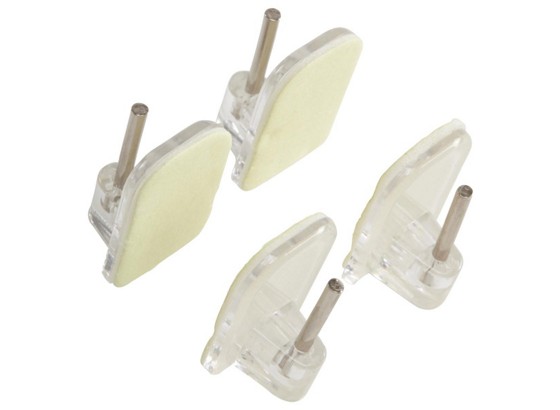 Samoljepljiva Kukica 434021 Benedikt - bijela/boje kroma, Konvencionalno, metal/plastika (1.7/2.4cm) Samoljepljiva Kukica 434021 Benedikt - bijela/boje kroma, Konvencionalno, metal/plastika (1.7/2.4cm)