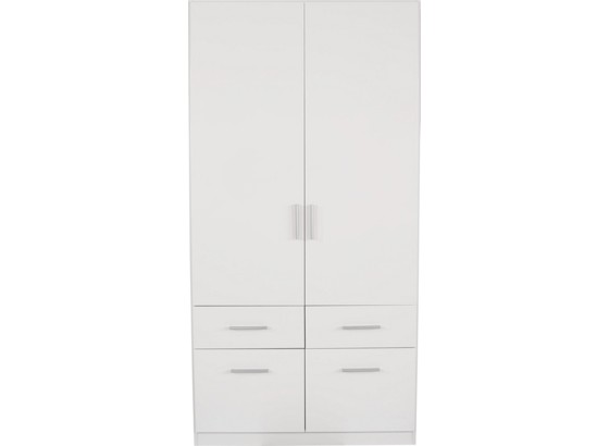 Šatná Skriňa Celle - biela, Moderný, drevo (91/197/54cm) Šatná Skriňa Celle - biela, Moderný, drevo (91/197/54cm)