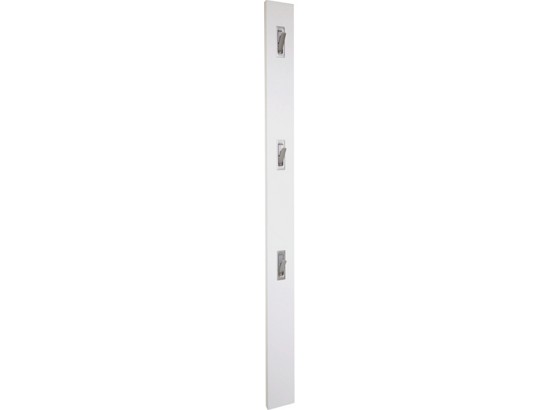 Šatní Lišta Enzo - bílá, Moderní, dřevěný materiál (12/175/2,8cm) Šatní Lišta Enzo - bílá, Moderní, dřevěný materiál (12/175/2,8cm)