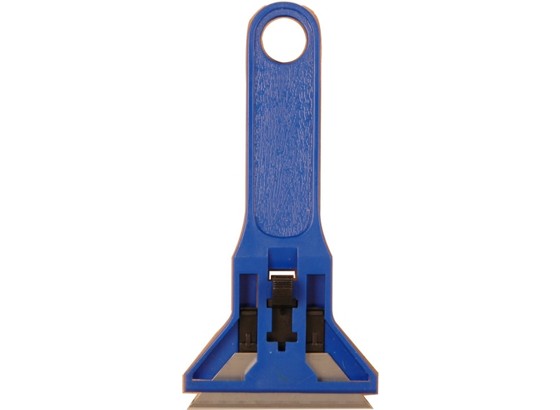 Schaber 60mm - Blau/Silberfarben, KONVENTIONELL, Kunststoff/Metall (13cm) - VENDA Schaber 60mm - Blau/Silberfarben, KONVENTIONELL, Kunststoff/Metall (13cm) - VENDA