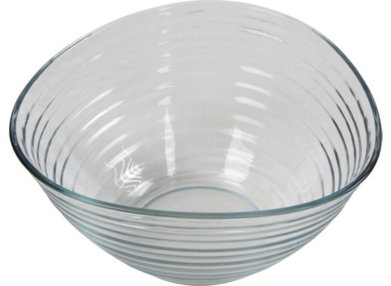 Schale Ibo - Klar, KONVENTIONELL, Glas (22,3/10,5cm) Schale Ibo - Klar, KONVENTIONELL, Glas (22,3/10,5cm)