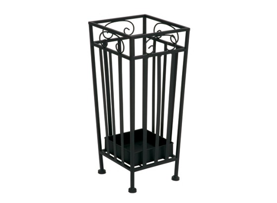 Schirmständer Hanne - Schwarz, MODERN, Metall (20/46/20cm) Schirmständer Hanne - Schwarz, MODERN, Metall (20/46/20cm)