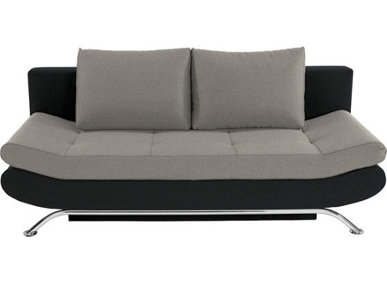 Schlafsofa Sienna - Anthrazit/Hellgrau, MODERN, Textil (203/90/90cm) Schlafsofa Sienna - Anthrazit/Hellgrau, MODERN, Textil (203/90/90cm)