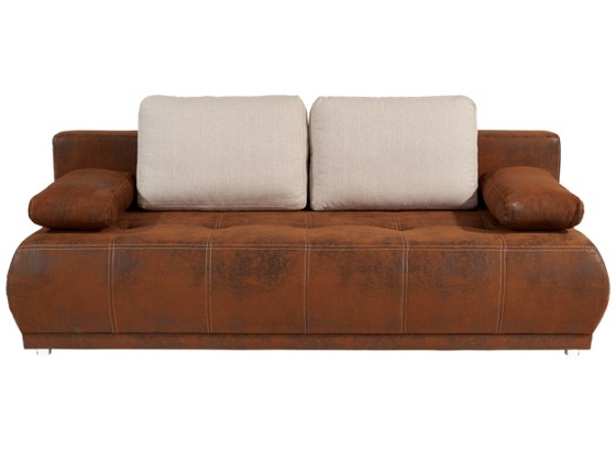 Schlafsofa Sonic - Beige/Silberfarben, MODERN, Textil (200/70/92cm) Schlafsofa Sonic - Beige/Silberfarben, MODERN, Textil (200/70/92cm)