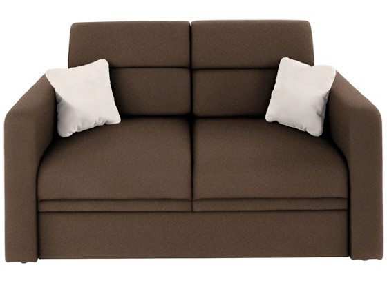 Schlafsofa Verona 2 Fu - Creme/Braun, KONVENTIONELL, Textil (165/88/88cm) Schlafsofa Verona 2 Fu - Creme/Braun, KONVENTIONELL, Textil (165/88/88cm)