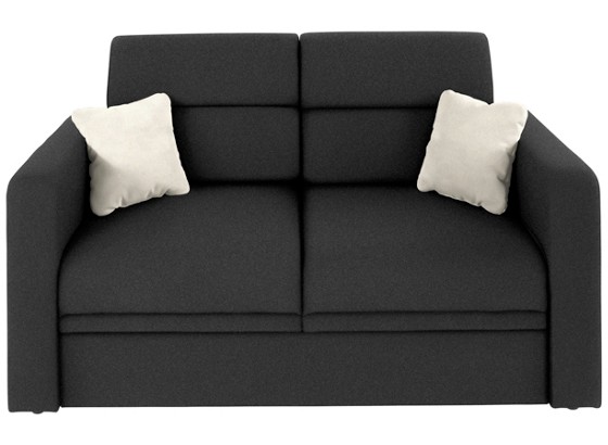 Schlafsofa Verona 2 Fu - Creme/Schwarz, KONVENTIONELL, Textil (165/88/88cm) Schlafsofa Verona 2 Fu - Creme/Schwarz, KONVENTIONELL, Textil (165/88/88cm)