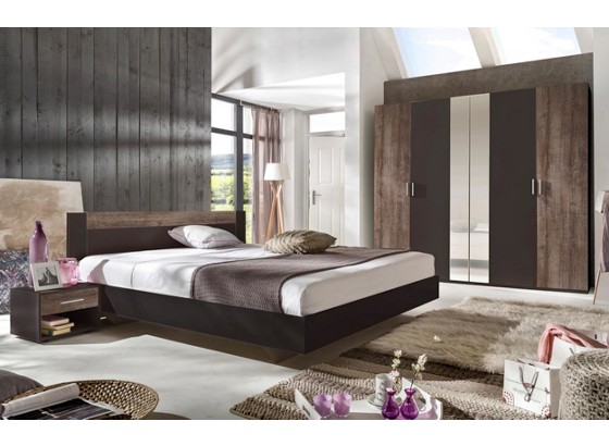 Schlafzimmer Ilona - Eichefarben, MODERN, Holzwerkstoff (509/210/210cm) Schlafzimmer Ilona - Eichefarben, MODERN, Holzwerkstoff (509/210/210cm)