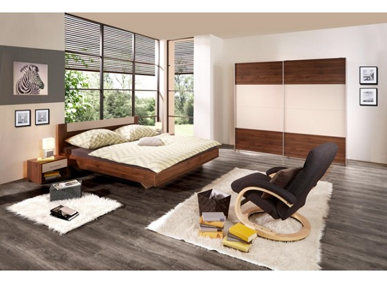 Schlafzimmer Ilona - Nussbaumfarben, MODERN, Holz/Holzwerkstoff (225/210/65cm) Schlafzimmer Ilona - Nussbaumfarben, MODERN, Holz/Holzwerkstoff (225/210/65cm)