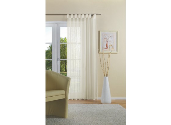 Schlaufenvorhang Utila - Naturfarben, KONVENTIONELL, Textil (140/245cm) Schlaufenvorhang Utila - Naturfarben, KONVENTIONELL, Textil (140/245cm)
